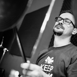 Wojciech Lewandowski drums distinct orbit band member dublin